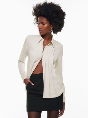 Aritzia Pleated Blouse